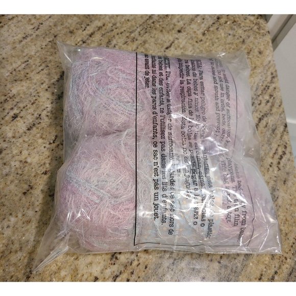 Sundance Glam 'n Glitz Yarn, Blue Moon Pink lot of 2 new & used - Picture 7 of 7